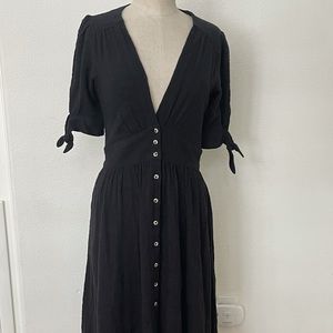 NWT Black Free People Maxi Dress